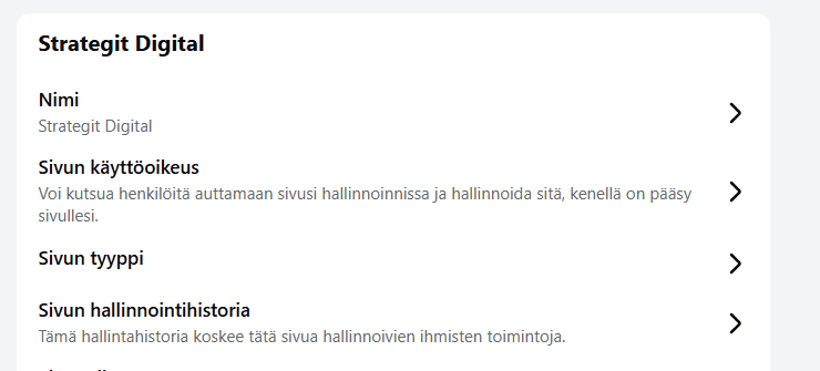 Avaa hakutuloksista kohta Nimi.